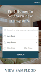 Mobile Screenshot of findsouthernnhhomes.com