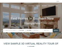 Tablet Screenshot of findsouthernnhhomes.com